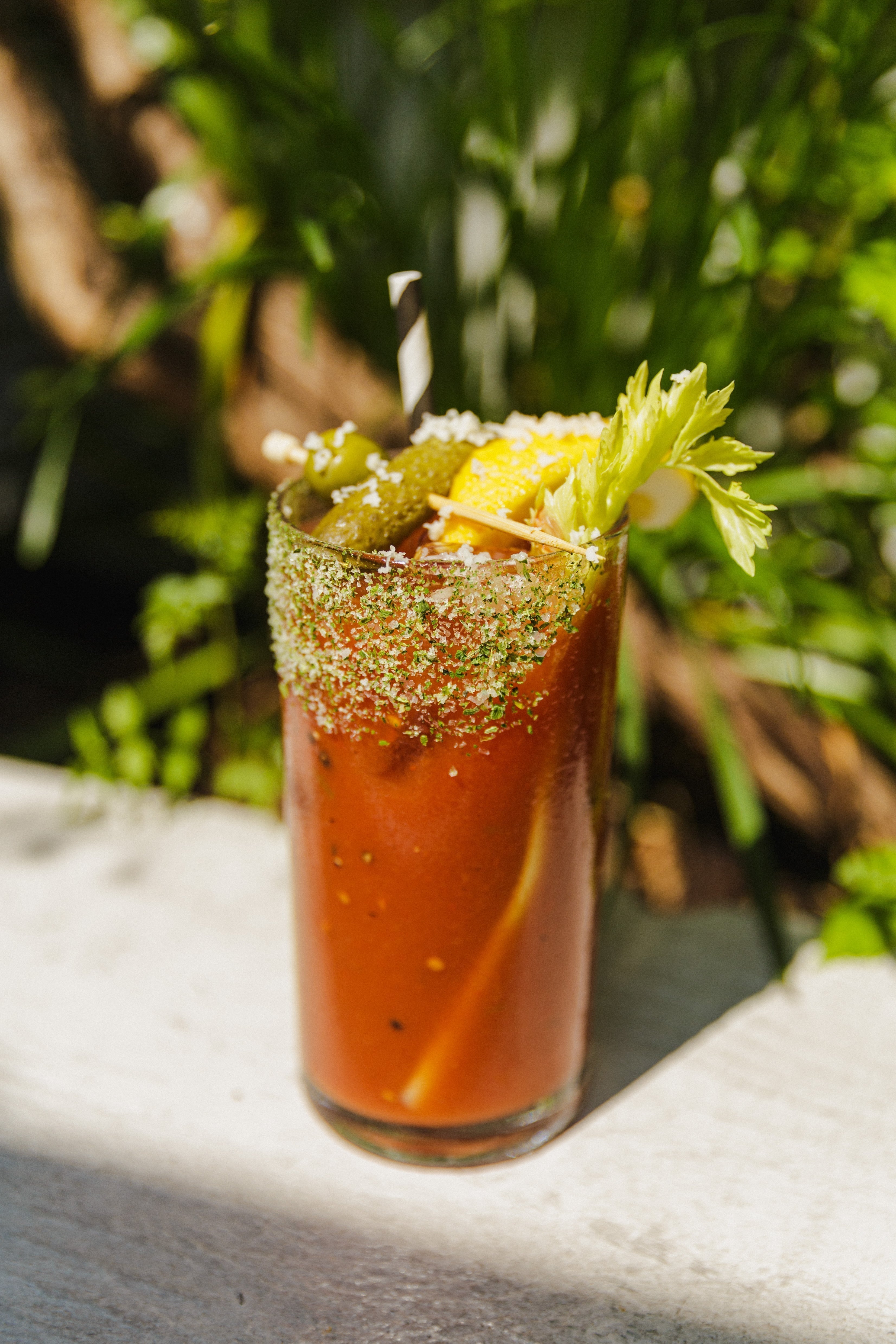 Roasted Sweet Garleek Bloody Mary