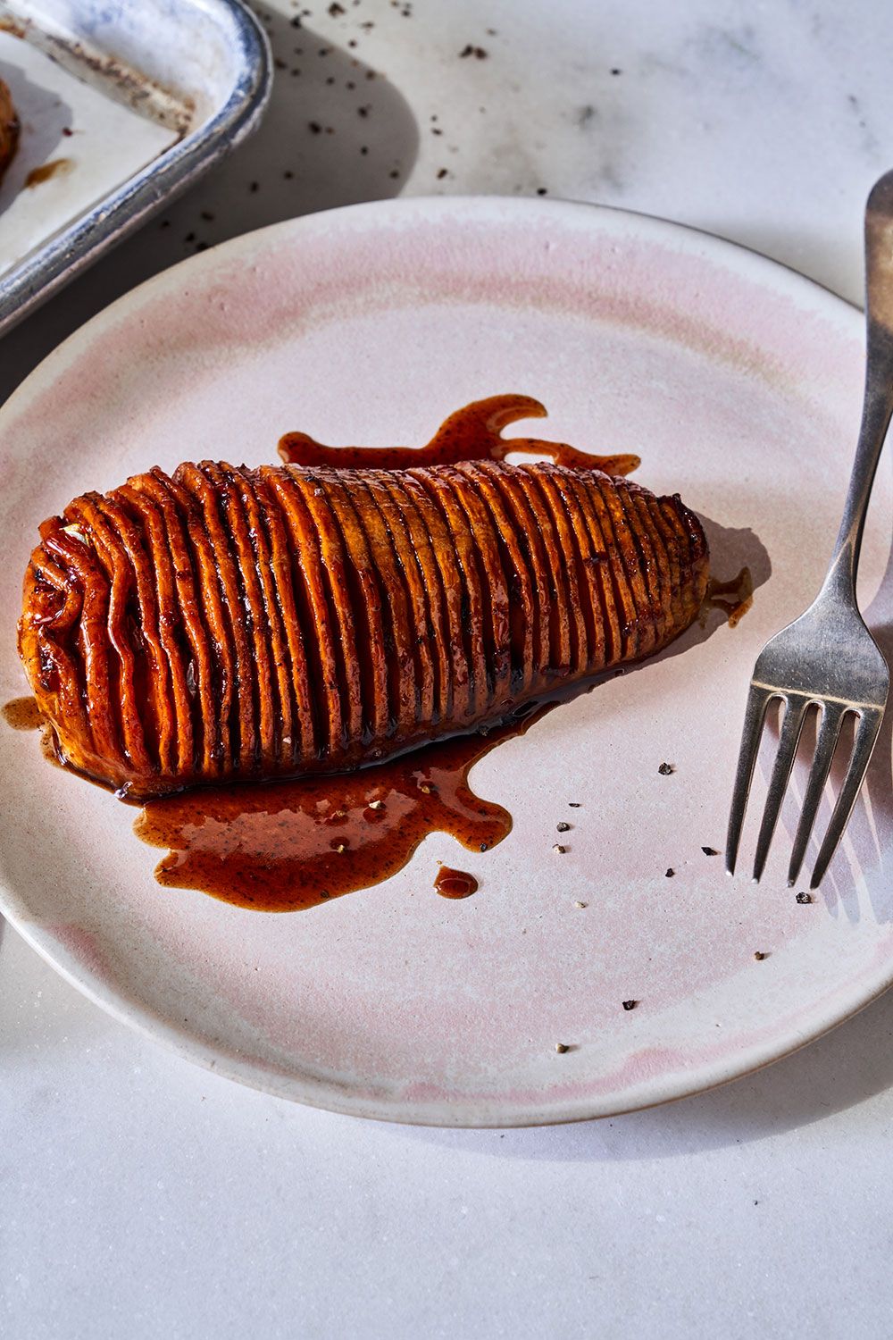 Hasselback Honeypatch Squash