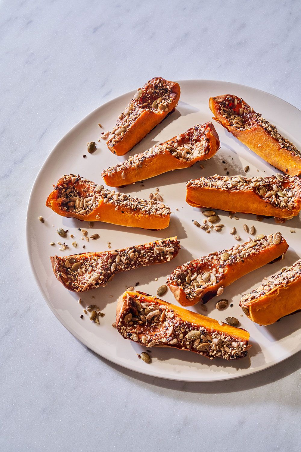 Roasted Honeypatch Squash with Miso Crumble