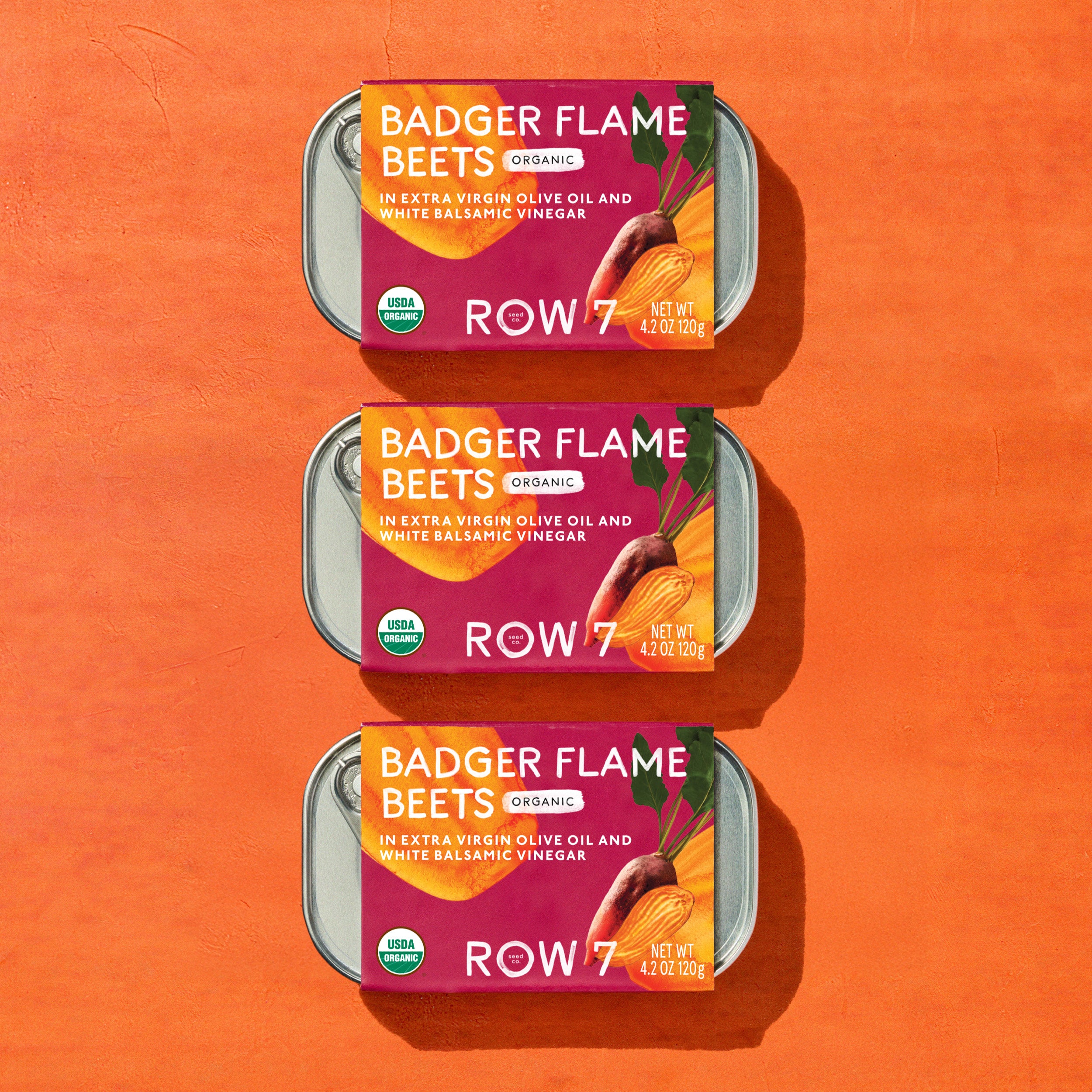 Badger Flame Beets Tin