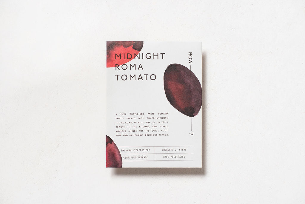 Midnight Roma Tomato Seeds